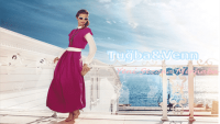 2015 Tuğba Venn Tesettür Elbise Modelleri-Tuğba Yeni Sezon Elbise Modelleri