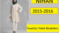 2015-2016 Nihan Tesettür Yelek Modelleri