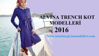 Alvina Trençkot Modelleri 2016
