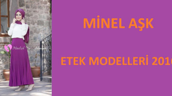 Minel Aşk Etek Modelleri 2016