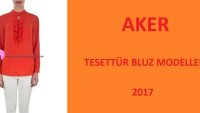 Aker Tesettür Bluz Modelleri 2017