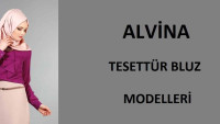 Alvina Tesettür Bluz Modelleri