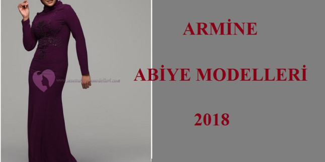 Armine Abiye Modelleri 2018