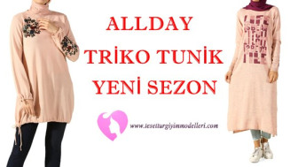 Allday Triko Tunik Modelleri 2018