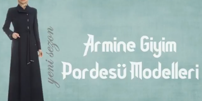 Armine Pardesü Modelleri 2018