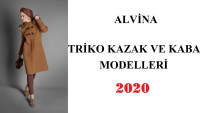 Alvina Triko Kazak ve Kaban Modelleri 2020