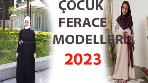 Çocuk Ferace Modelleri 2023
