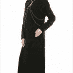 Setrms Siyah Zincir Detaylı Elbise Modeli